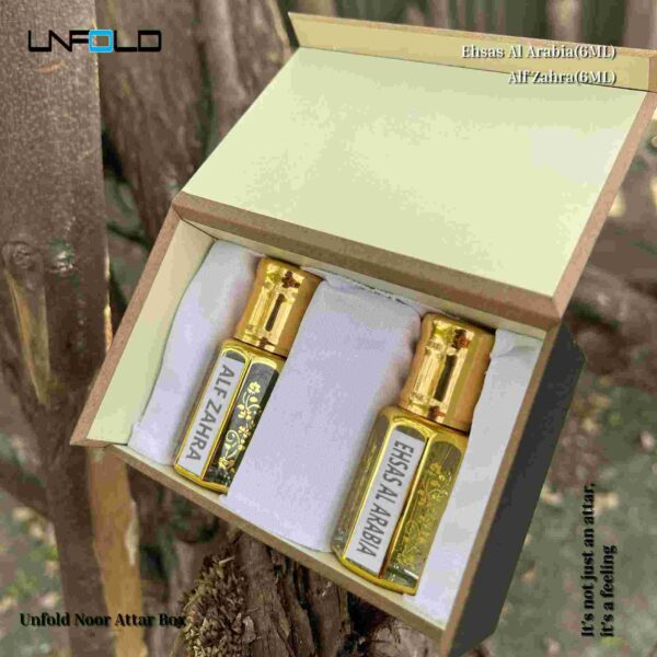 Unfold Noor Attar Combo Box (2pcs x 6ml) - Image 4