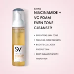 SAVEE NIACINAMIDE + VC FOAM EVEN TONE CLEANSER (80g)