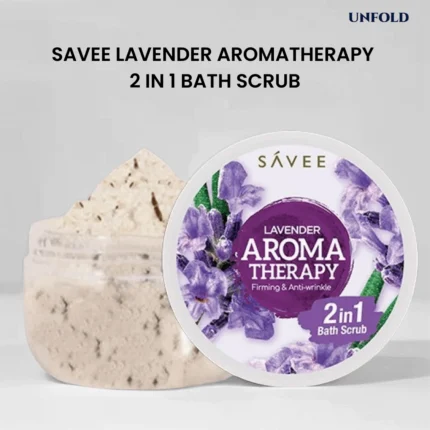 SAVEE LAVENDER AROMATHERAPY 2 IN 1 BATH SCRUB 180g