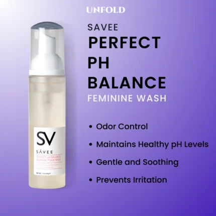 SAVEE PERFECT pH BALANCE FEMININE WASH (80g)