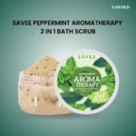 SAVEE PEPPERMINT AROMATHERAPY 2 IN 1 BATH SCRUB 180g