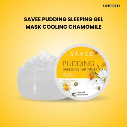 SAVEE PUDDING SLEEPING GEL MASK COOLING CHAMOMILE 180g