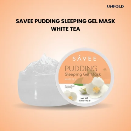 SAVEE PUDDING SLEEPING GEL MASK WHITE TEA 180g